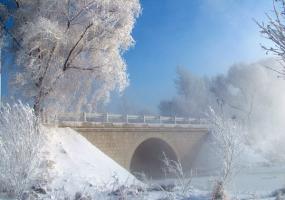 Jilin Rime Ice Snow Festival Bridge